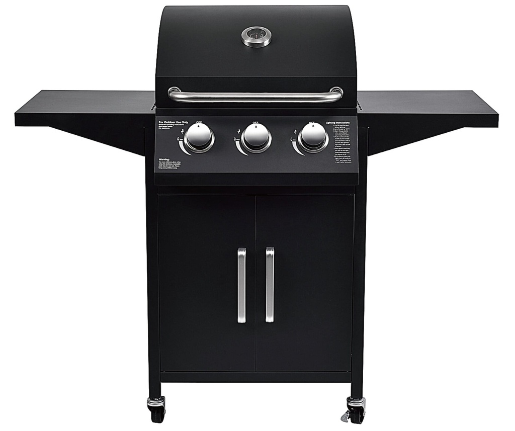 Pure Fire 3 Burner Gas Grill