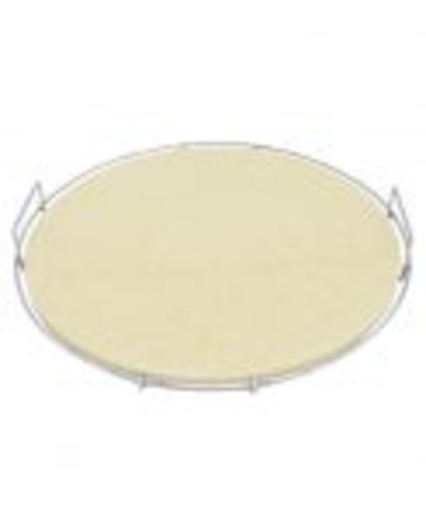 [302840] ProQ Pizza Stone Set with Stainless Steel Carry Rack