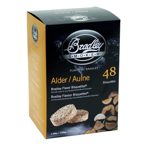 [BTAL48] Alder Bisquettes 48 pack